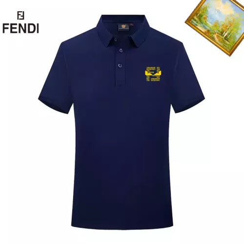Fendi T-Shirts Short Sleeved For Men #1334277 $29.00 USD, Wholesale Replica Fendi T-Shirts