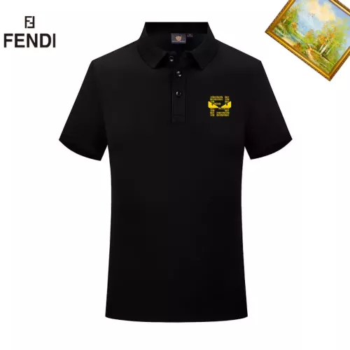 Fendi T-Shirts Short Sleeved For Men #1334278 $29.00 USD, Wholesale Replica Fendi T-Shirts