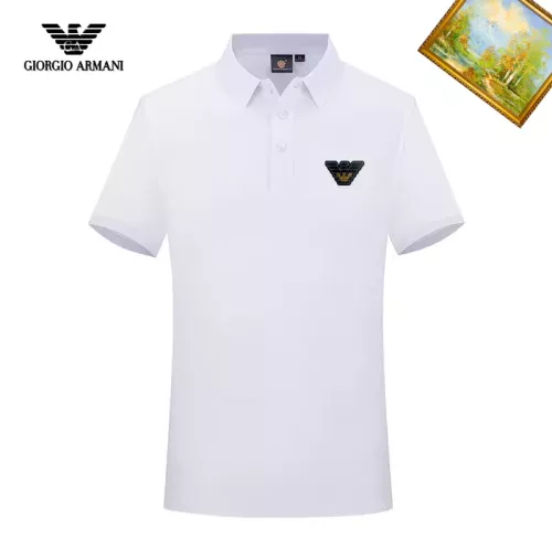 Armani T-Shirts Short Sleeved For Men #1334306 $29.00 USD, Wholesale Replica Armani T-Shirts