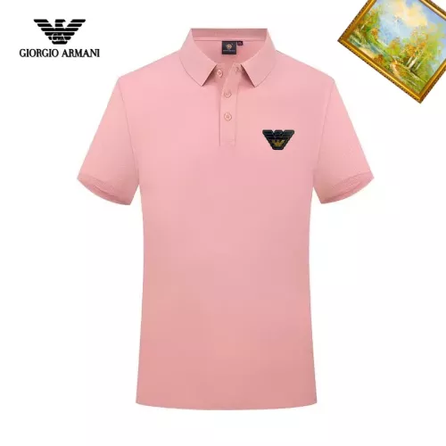 Armani T-Shirts Short Sleeved For Men #1334307 $29.00 USD, Wholesale Replica Armani T-Shirts