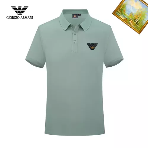 Armani T-Shirts Short Sleeved For Men #1334309 $29.00 USD, Wholesale Replica Armani T-Shirts