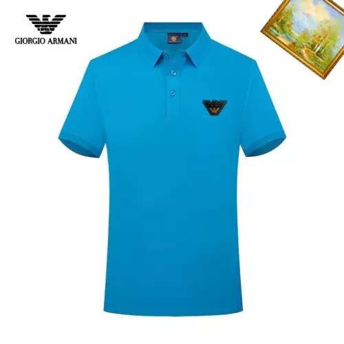 Armani T-Shirts Short Sleeved For Men #1334311 $29.00 USD, Wholesale Replica Armani T-Shirts