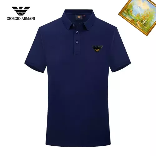 Armani T-Shirts Short Sleeved For Men #1334313 $29.00 USD, Wholesale Replica Armani T-Shirts