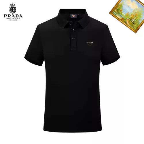 Prada T-Shirts Short Sleeved For Men #1334323 $29.00 USD, Wholesale Replica Prada T-Shirts