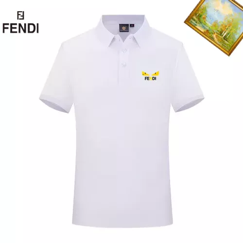 Fendi T-Shirts Short Sleeved For Men #1334324 $29.00 USD, Wholesale Replica Fendi T-Shirts
