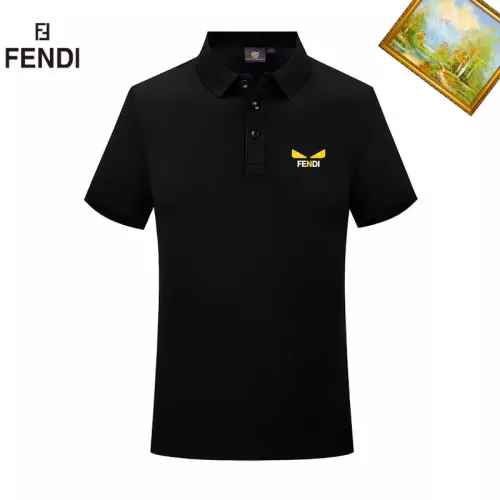 Fendi T-Shirts Short Sleeved For Men #1334325 $29.00 USD, Wholesale Replica Fendi T-Shirts