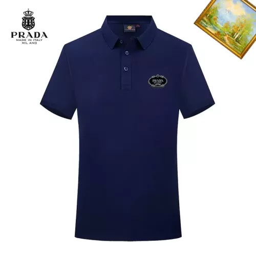 Prada T-Shirts Short Sleeved For Men #1334333 $29.00 USD, Wholesale Replica Prada T-Shirts