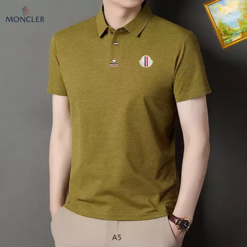 Moncler T-Shirts Short Sleeved For Men #1334383 $34.00 USD, Wholesale Replica Moncler T-Shirts