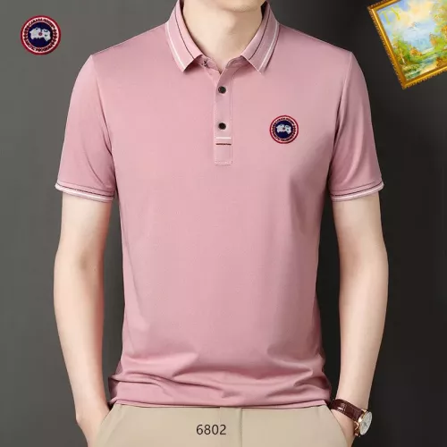 Canada Goose T-Shirts Short Sleeved For Men #1334402 $34.00 USD, Wholesale Replica Canada Goose T-Shirts