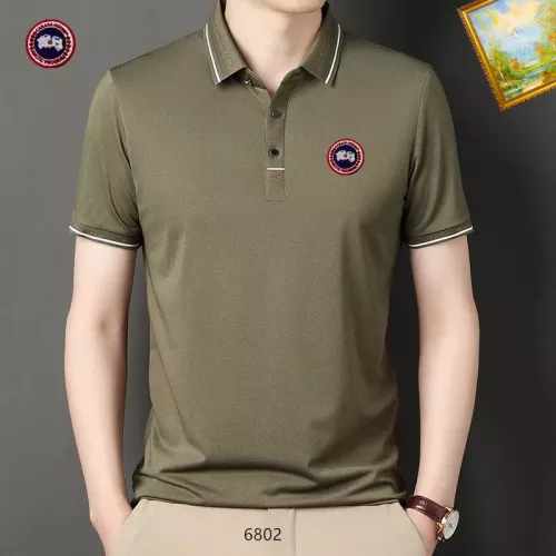 Canada Goose T-Shirts Short Sleeved For Men #1334404 $34.00 USD, Wholesale Replica Canada Goose T-Shirts