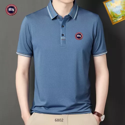 Canada Goose T-Shirts Short Sleeved For Men #1334405 $34.00 USD, Wholesale Replica Canada Goose T-Shirts
