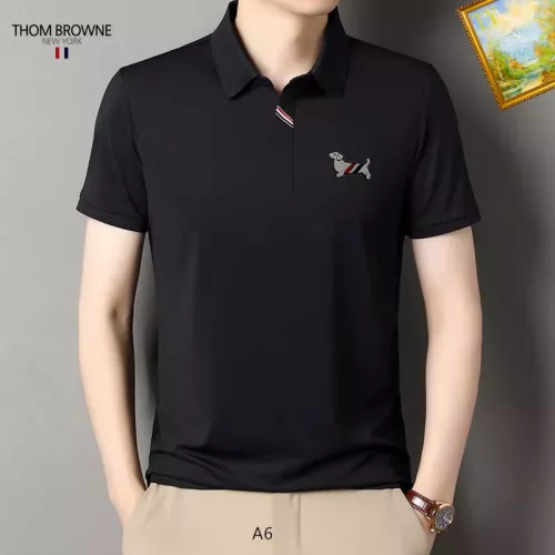 Thom Browne TB T-Shirts Short Sleeved For Men #1334429 $34.00 USD, Wholesale Replica Thom Browne TB T-Shirts