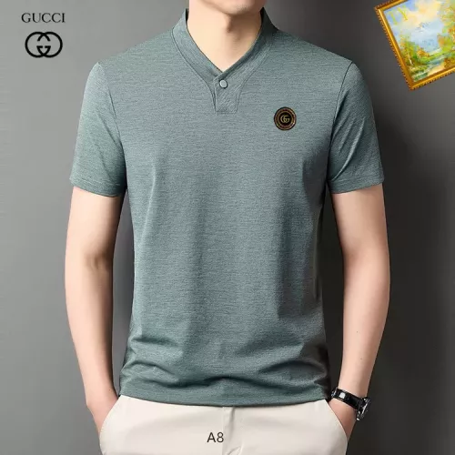 Gucci T-Shirts Short Sleeved For Men #1334438 $34.00 USD, Wholesale Replica Gucci T-Shirts