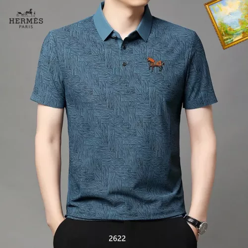 Hermes T-Shirts Short Sleeved For Men #1334465 $34.00 USD, Wholesale Replica Hermes T-Shirts