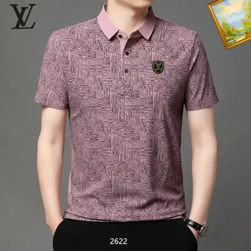 Louis Vuitton LV T-Shirts Short Sleeved For Men #1334477 $34.00 USD, Wholesale Replica Louis Vuitton LV T-Shirts