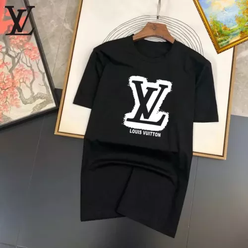 Louis Vuitton LV T-Shirts Short Sleeved For Unisex #1334488 $25.00 USD, Wholesale Replica Louis Vuitton LV T-Shirts