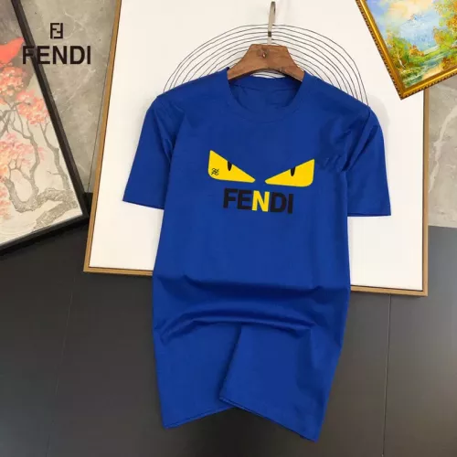 Fendi T-Shirts Short Sleeved For Unisex #1334491 $25.00 USD, Wholesale Replica Fendi T-Shirts