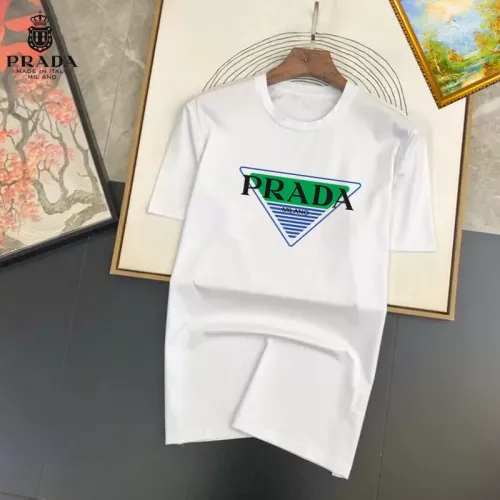 Prada T-Shirts Short Sleeved For Unisex #1334495 $25.00 USD, Wholesale Replica Prada T-Shirts