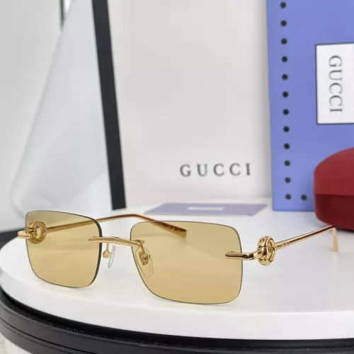 Gucci AAA Quality Sunglasses #1334514 $48.00 USD, Wholesale Replica Gucci AAA Quality Sunglasses
