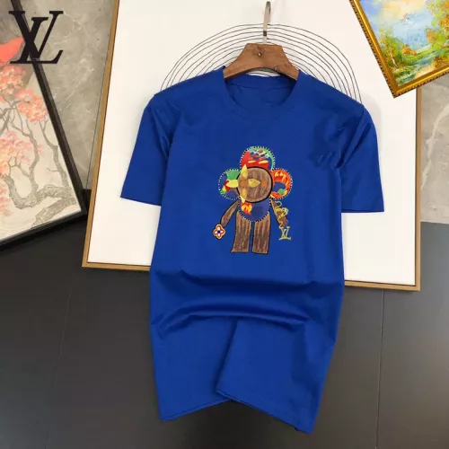 Louis Vuitton LV T-Shirts Short Sleeved For Unisex #1334531 $25.00 USD, Wholesale Replica Louis Vuitton LV T-Shirts