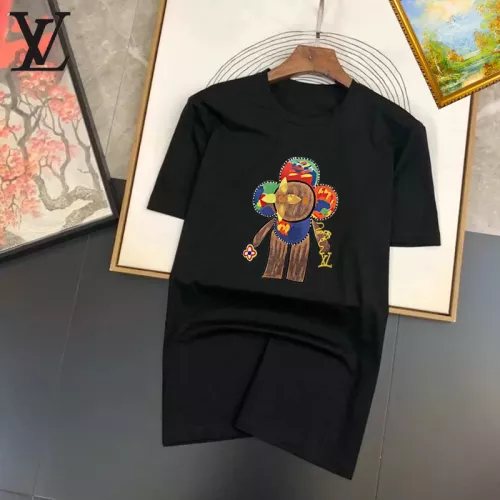 Louis Vuitton LV T-Shirts Short Sleeved For Unisex #1334532 $25.00 USD, Wholesale Replica Louis Vuitton LV T-Shirts