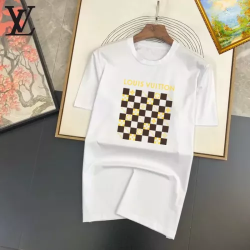 Louis Vuitton LV T-Shirts Short Sleeved For Unisex #1334538 $25.00 USD, Wholesale Replica Louis Vuitton LV T-Shirts