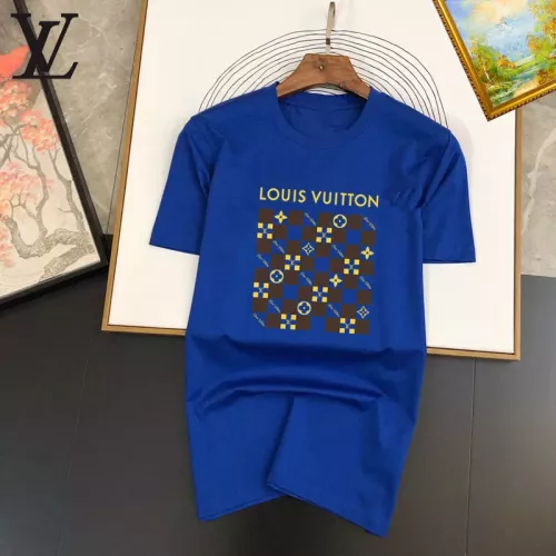 Louis Vuitton LV T-Shirts Short Sleeved For Unisex #1334542 $25.00 USD, Wholesale Replica Louis Vuitton LV T-Shirts