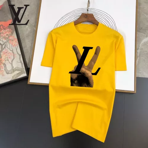 Louis Vuitton LV T-Shirts Short Sleeved For Unisex #1334605 $25.00 USD, Wholesale Replica Louis Vuitton LV T-Shirts