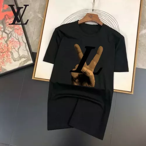 Louis Vuitton LV T-Shirts Short Sleeved For Unisex #1334609 $25.00 USD, Wholesale Replica Louis Vuitton LV T-Shirts
