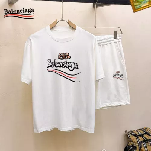 Balenciaga Fashion Tracksuits Short Sleeved For Men #1334696 $48.00 USD, Wholesale Replica Balenciaga Fashion Tracksuits