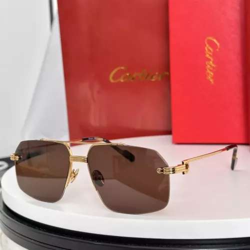 Cartier AAA Quality Sunglassess #1334715 $56.00 USD, Wholesale Replica Cartier AAA Quality Sunglassess