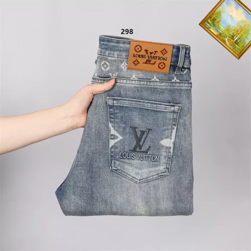 Louis Vuitton LV Jeans For Men #1334796 $48.00 USD, Wholesale Replica Louis Vuitton LV Jeans