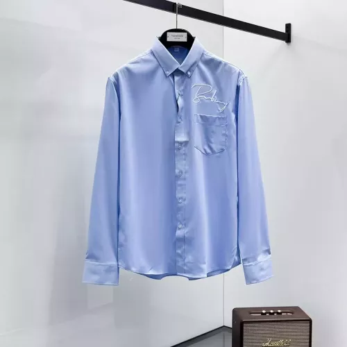 Burberry Shirts Long Sleeved For Men #1334853 $45.00 USD, Wholesale Replica Burberry Shirts