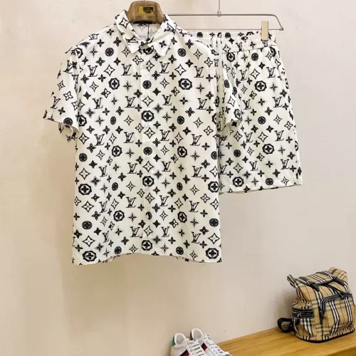 Louis Vuitton LV Tracksuits Short Sleeved For Men #1334897 $64.00 USD, Wholesale Replica Louis Vuitton LV Tracksuits