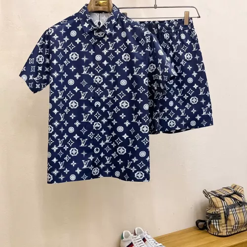 Louis Vuitton LV Tracksuits Short Sleeved For Men #1334898 $64.00 USD, Wholesale Replica Louis Vuitton LV Tracksuits