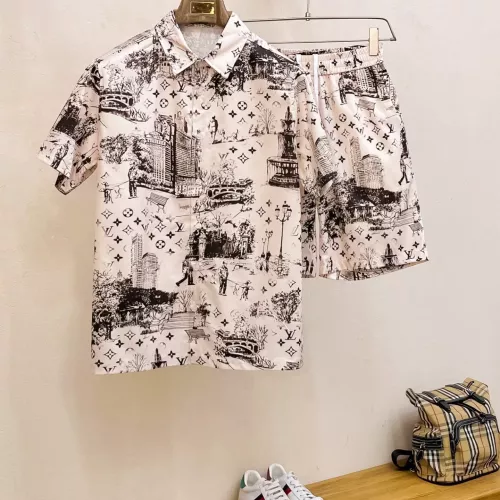 Louis Vuitton LV Tracksuits Short Sleeved For Men #1334906 $64.00 USD, Wholesale Replica Louis Vuitton LV Tracksuits