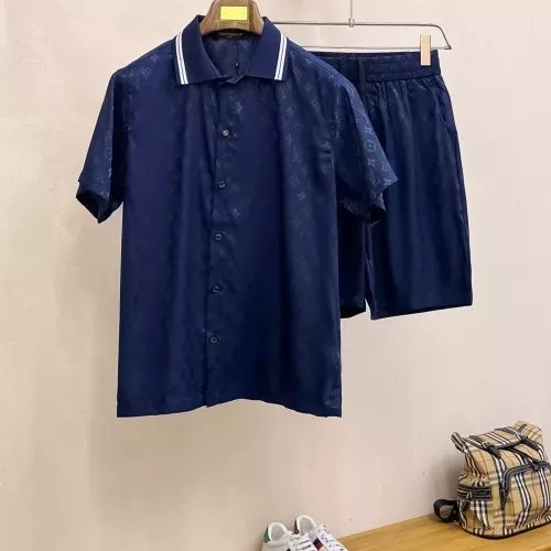 Louis Vuitton LV Tracksuits Short Sleeved For Men #1334908 $64.00 USD, Wholesale Replica Louis Vuitton LV Tracksuits