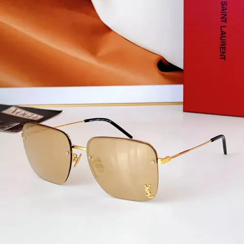 Yves Saint Laurent YSL AAA Quality Sunglasses #1334950 $60.00 USD, Wholesale Replica Yves Saint Laurent YSL AAA Quality Sunglasses