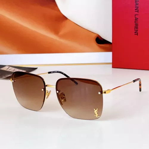 Yves Saint Laurent YSL AAA Quality Sunglasses #1334952 $60.00 USD, Wholesale Replica Yves Saint Laurent YSL AAA Quality Sunglasses