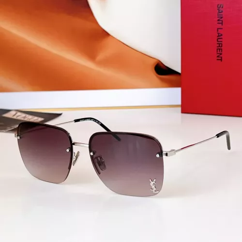 Yves Saint Laurent YSL AAA Quality Sunglasses #1334953 $60.00 USD, Wholesale Replica Yves Saint Laurent YSL AAA Quality Sunglasses