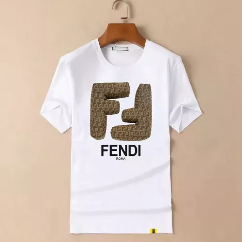 Fendi T-Shirts Short Sleeved For Men #1334995 $40.00 USD, Wholesale Replica Fendi T-Shirts