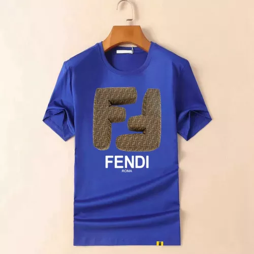 Fendi T-Shirts Short Sleeved For Men #1334997 $40.00 USD, Wholesale Replica Fendi T-Shirts