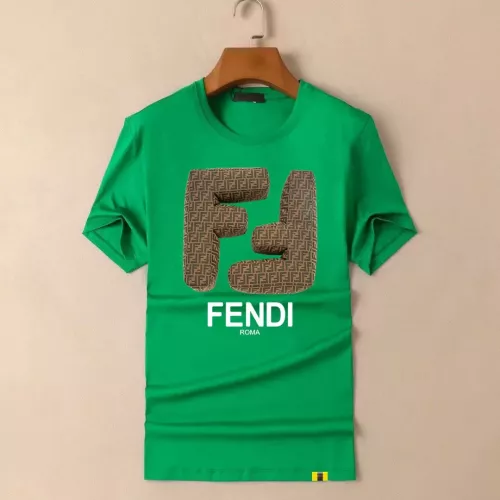 Fendi T-Shirts Short Sleeved For Men #1334998 $40.00 USD, Wholesale Replica Fendi T-Shirts