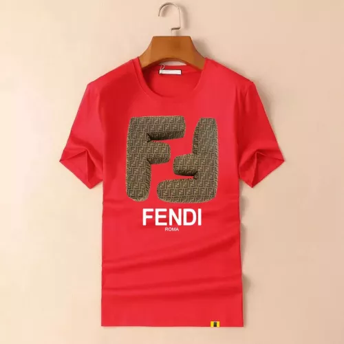 Fendi T-Shirts Short Sleeved For Men #1334999 $40.00 USD, Wholesale Replica Fendi T-Shirts