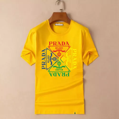 Prada T-Shirts Short Sleeved For Men #1335024 $40.00 USD, Wholesale Replica Prada T-Shirts