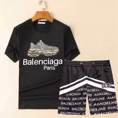 Balenciaga Fashion Tracksuits Short Sleeved For Men #1335097 $68.00 USD, Wholesale Replica Balenciaga Fashion Tracksuits