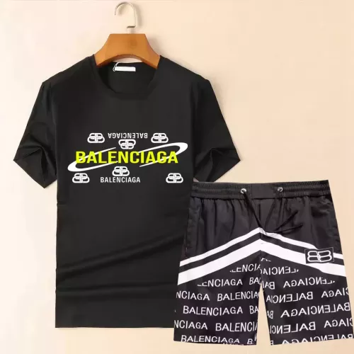 Balenciaga Fashion Tracksuits Short Sleeved For Men #1335113 $68.00 USD, Wholesale Replica Balenciaga Fashion Tracksuits