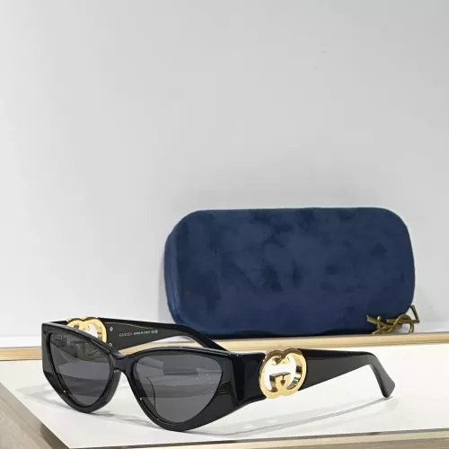 Gucci AAA Quality Sunglasses #1335118 $64.00 USD, Wholesale Replica Gucci AAA Quality Sunglasses