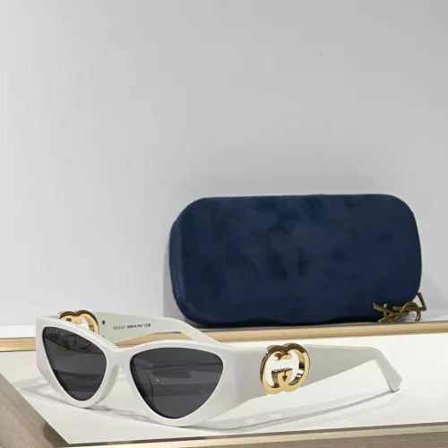 Gucci AAA Quality Sunglasses #1335121 $64.00 USD, Wholesale Replica Gucci AAA Quality Sunglasses