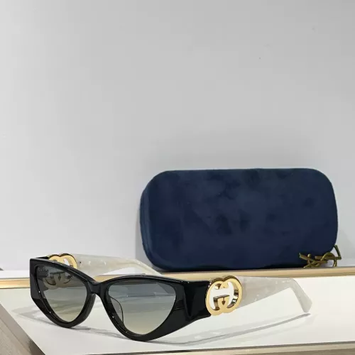 Gucci AAA Quality Sunglasses #1335122 $64.00 USD, Wholesale Replica Gucci AAA Quality Sunglasses